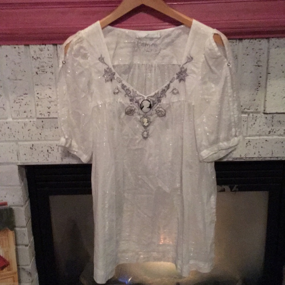 Johnny Was Cameo Tunic
